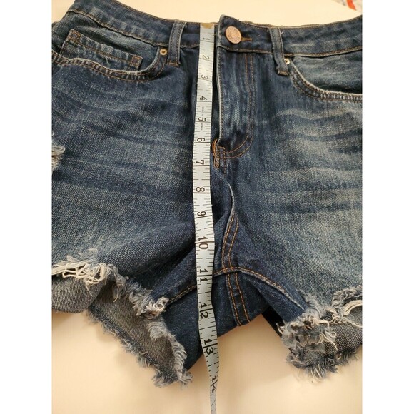 YMY DISTRESSED Dream Authentic Denim Shorts Size 9/29 - Picture 11 of 12